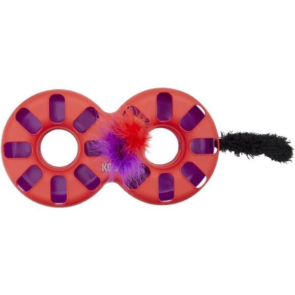 🐾KONG Feline Track Toy w/ Feather & Rattles - Picture 4 of 10